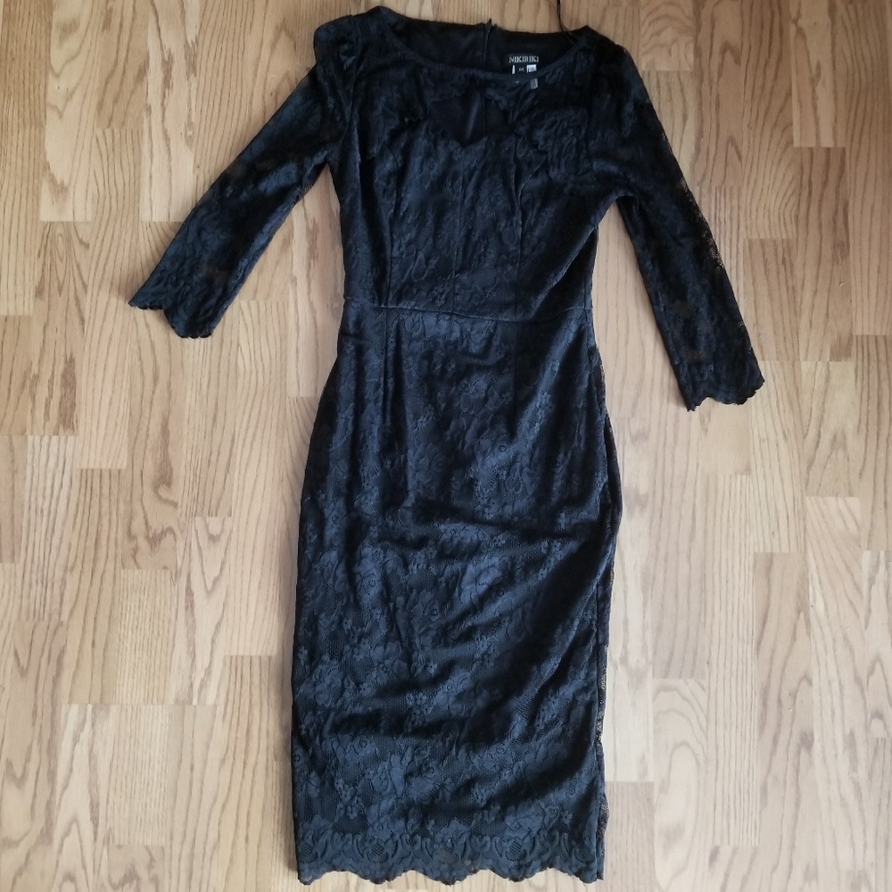 Nikibiki Black Lace Dress
